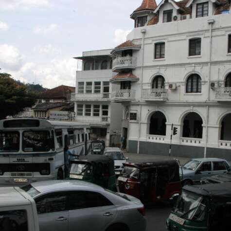 Verkehr in Kandy