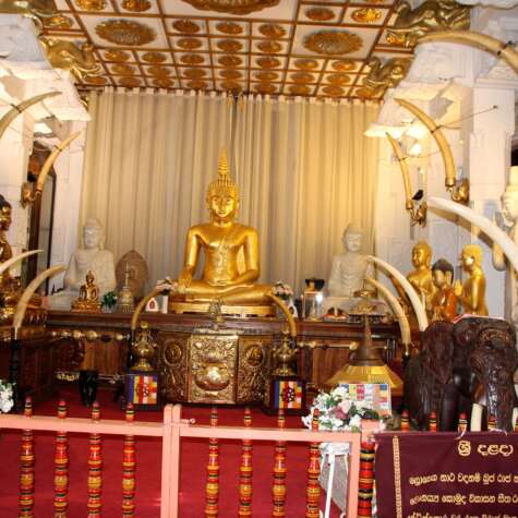 Buddha in Sacred City of Kandy