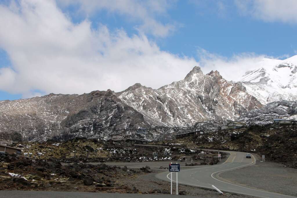 Blick von der Skistation