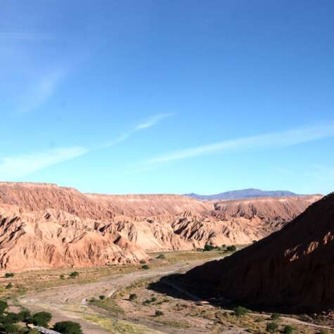 Ausblick von Pukara de Quitor